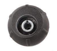 Cubierta de perilla de cambio de ajuste personalizado para Fiat 500 500C 2007-2018, cabezal de engranaje de plástico ABS negro, actualización interior fácil de instalar (6 velocidades)