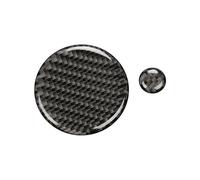 Cubierta De Perilla Panel Engranaje Coche, Pegatina Decorativa Embellecedora, Fibra Carbono Automotriz Para Mazda 3 AXELA 2020-2023 pegatinas