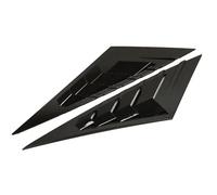 Cubierta de persiana Lateral para Ventana Trasera de Coche Compatible con Hyundai Elantra 2021-2023. Adhesivo embellecedor para Toma de Aire de ABS.(Gloss Black)