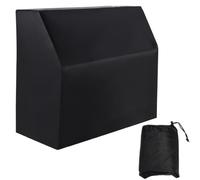 Cubierta De Piano De Tamaño Natural, Cubierta De Protección De Piano - Poema De Polvo, Protector De Piano Impermeable Con Cubierta Completa - Negro, ,
