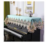 Cubierta de piano Fundas de piano modernas con bordado floral, mantel a prueba polvo, funda decorativa for muebles multiusos, protector teclado electrónico(897)