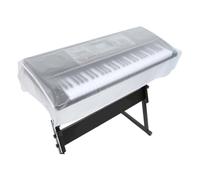 Cubierta de piano para sala de música, protector de teclado de PVC transparente para hogar, espacio de enseñanza, estudio, mantenimiento interior, cuidado de almacenamiento, cubierta de teclado de