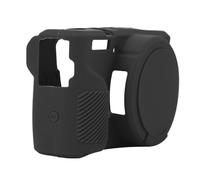Cubierta de Piel para Cámara Digital, Cubierta Protectora de Silicona para Cámara Digital Respetuosa con la Piel para Protección de Cámara (Black)