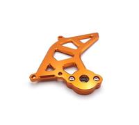 Cubierta De Piñón Delantero Motocicleta Carcasa De Aluminio CNC, Protector Cadena Para HENGJIAN HJ250H-5 HJ250H-1 CFCPKOYOZD(Orange)
