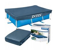 Cubierta de piscina 260cm x 160cm rectangular para piscinas de marco con...