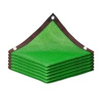 Cubierta de piscina al aire libre, toldo de jardín para balcón, patio, jacuzzi y protección de coche, resistente a los rayos UV, tela de sombra para piscina (verde, 3 x 8 m)
