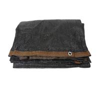 Cubierta de piscina negra anti UV de alta calidad, malla para cenador al aire libre, toldo de coche, protección de plantas, red de piscina y cubierta de jacuzzi (2 x 5 m)