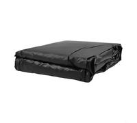 Cubierta de piscina redonda de PVC, para piscinas de marco sobre el suelo, manta solar resistente a los rayos UV con saliente de 30 cm, manta solar de PVC, para piscinas (366 cm)
