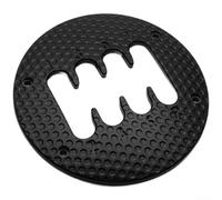 Cubierta de placa de cambio para caja de cambios Thrustmaster TH8A - Cubierta de polvo de construcción de metal para camión, coche, Sim Racing Setup negro (negro 7-R)