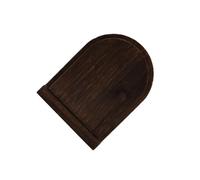 Cubierta de placa de interruptores de madera duradera, diseño a prueba de polvo para tomas eléctricas, acabado de madera natural, fácil configuración, placa de interruptores de madera a prueba de