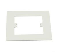 Cubierta de placa de pared de PC para enchufe de interruptor de 86 tipos, marco decorativo y moldura de salida en color dorado, gris y blanco, elegante panel inferior de interruptor de pared para