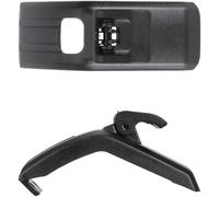 Cubierta de plástico negro para guardabarros para protección trasera de scooter, color negro