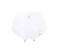Cubierta de plástico para la matrícula Delantera Compatible con Modelos de Aventura Junior de 50cc Que Incluyen KTM50 Senior Adventure Junior SX SR JR Accesorios de Motocicletas(White)