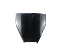 Cubierta de plástico para Placa de matrícula Delantera de Motocicleta, Compatible con FC FE TE TX 125 150 250 350 450 2016-2019 Motocross(Black)