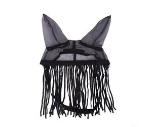 Cubierta de poliéster suave para moscas de caballo con borlas dinámicas para mantener el enfoque del caballo y reducir la irritación de la mosca (S)