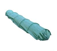 Cubierta de polietileno para túnel de cultivo de micromalla para verduras, protección contra heladas, tela extensor de temporada de ventilación ajustable, 300 x 45 x 45 cm, marco no incluido (red