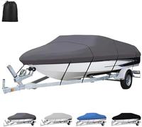 Cubierta de polvo de almacenamiento de canoa de ka Cubierta for barco de lona calidad marina, multicolor, varios tamaños(Grey,11~13ft)