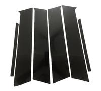 Cubierta de Poste de pilares B C para Puerta de Coche,para Land Rover Discovery Sport 2015-2019,Pegatina de Columna BC,Pegatina del Pilar Central,Bright Black Style