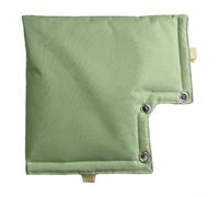 Cubierta de prevención de reflujo al aire libre para sistemas de riego con aislamiento de 5 capas, incluyendo papel de aluminio y algodón PP para protección contra heladas y congelación (verde)
