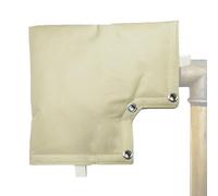 Cubierta de prevención de reflujo, funda de protección contra congelación, protector de aspersor con diseño aislado, accesorio para exteriores, cubierta con material duradero, solución de invierno