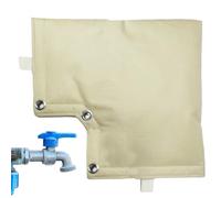 Cubierta de prevención de reflujo, protección de cabezal de aspersor, protección contra congelación para sistemas de agua, capa impermeable para invierno con blindaje térmico, defensa contra heladas