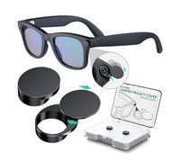 Cubierta de privacidad de cámara giratoria de 180°, bloqueo LED 2 en 1 para RayBan Meta Gen2 Wayfarer/Skyler/Headliner para Oakley Meta HSTN, accesorios de plástico reutilizables para gafas