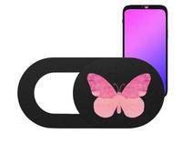 Cubierta De Privacidad Del Objetivo Genérico,Cubierta De La Cámara Del Teléfono Anti-Mirada | Patrón, Cubierta De Lente Durable Para Productos Electrónicos Digitales, Acceso Fácil., Butterfly 1, Se