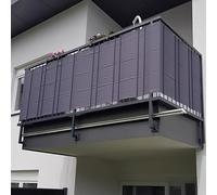 Cubierta de privacidad para balcón, valla de patio al aire libre, protección solar impermeable para apartamentos, escudo de privacidad de poliéster para piscina, patio trasero