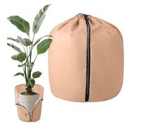 Cubierta de protección contra heladas de plantas, cubierta de invierno con cordón y cremallera para plantas, funda protectora resistente para maceta, grosella azul, tomate, fresa, fruta jardín, jardín