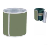 Cubierta de protección contra heladas para plantas, lámina de aluminio