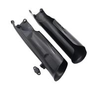Cubierta de protección de amortiguador de impacto frontal para motocicleta, Compatible con YZ250F YZ450F YZ450FX YZ250F 450F 450FX 2023 2024(black)