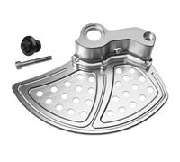 Cubierta de protección de Disco de Freno Delantero para Motocicleta Compatible con SX SXF XC XCF EXC EXCF XCW SD 6D 125-500 TC FC 2016 2022 2023 Reemplazo del Mercado de Accesorios(Silver)
