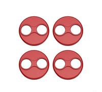 Cubierta de protección del motor de aleación de aluminio para DJI Mini 4 Pro/Mini 3 Pro/Mini 3 SE, diseño ligero, protege contra y suciedad, color rojo (rojo)