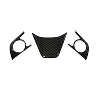 Cubierta de protección del Panel Volante Coche Solo para Toyota para Venza para Harrier 2021 2022 Car Trim ABS Autoadhesivo(Carbon Fiber)