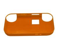 Cubierta de protección para ANBERNIC RG476h Consola de Juegos 3D Impreso Flexible de TPU Caso de la Gota-y a Prueba de Polvo Protector de Shell de Accesorios de Juego (Translucent Orange)