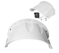 Cubierta de protección para cámara al aire libre, 11.42 x 8.07 x 6.18 pulgadas, protector solar contra la lluvia, accesorio para el hogar comercial, techo de seguridad resistente a la intemperie