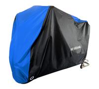 Cubierta de protección para motocicleta NEVERLAND, cubiertas para motocicleta para todo , accesorios para motocicleta con diseño de agujeros para llave, tamaño M 220x90x100CM