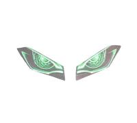 Cubierta de protectora de la Faros Adhesivo protector de faro delantero de motocicleta compatible con Yamaha MT-09 2016 2017 2018 2019 Cubierta Protectora(Green)