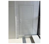 Cubierta de puerta de acceso de aluminio resistente, marco decorativo de doble panel con sello de ventana, kit de molduras resistente al óxido para fontanería