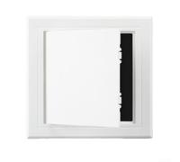 Cubierta de puerta de inspección para acceso rápido de mantenimiento, perfecta para nuevas construcciones y renovaciones (120 x 150 mm)