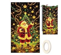 Cubierta de Puerta de Navidad de Poliéster - Decoración de Puerta de Navidad 180 cm, Banner de Puertá de Muñeco de Nieve Luminoso UV | Festivo para Puertas, Ventanas, Paredes, Interior & Exterior, Fie