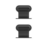 Cubierta de puerto tipo C para dispositivos, 5 unidades, enchufe USB C, tapón antipolvo para puerto de carga, enchufe antipolvo USB C tipo C, tapas protectoras antipérdida