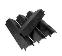 Cubierta de quemador de acero inoxidable de 37 cm, piezas de repuesto para Landmann, Outback, Enders, Uniflame, Barbecook Manua 2, Tarrington House, placa calefactora, distribuidor de llama, cubierta