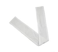 Cubierta de radiador de tela blanca con imanes, rejilla calefactora resistente a los arañazos para sala de estar, protección transpirable contra el polvo, 80 x 10 cm (180 cm)