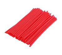 Cubierta de radios, 36 piezas Protector de radios de rueda Motocross Llantas Pieles Off Road Kit de envolturas de protección de motocicleta(rojo) for fundas radios moto,cubre radios moto,radios pastic
