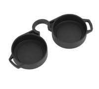 Cubierta de Rainguard Binocular, Protección contra Polvo Binocular, Cubierta Protectora de Lentes para Tubos Externos de Lente Ocular de 4245 Mm, Accesorio de Ocular de Goma con