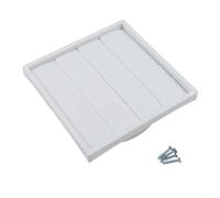 Cubierta de ranura de ventilación de protección contra plagas para conducto de escape de campana extractora, diseñada para el flujo de aire y protección contra pájaros, ruido y lluvia (8 pulgadas (5