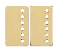 Cubierta de Recolección de Guitarra Eléctrica de Alta Compatibilidad de 2pcs Accesorios de Instrumentos Musicales de 52 Mm Pickups Eléctricos de Guitarra y Cubiertas de Camioneta (SILVER) (GOLD)