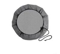 Cubierta de red de lluvia con cordón, mosquitera de malla fina para protección contra el agua, filtro de agua de lluvia al aire libre y protector de escombros, red de nailon para detener (90 cm)