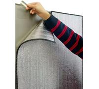 Cubierta de refrigerador de lámina térmica | Parasol multicolor for refrigerador de varios tamaños(Black1,100x170cm/39.4x66.9in)